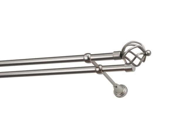 Garniže 19x19mm - dvojradové - SPIRAL - satin 1