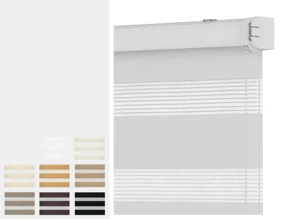 Roleta SOLID M - deň a noc - látka MIAMI