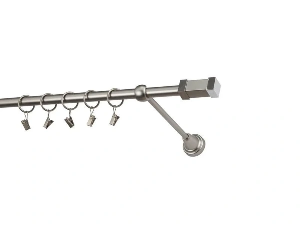 Garniže 16mm - jednoradové - QUADRO - satin