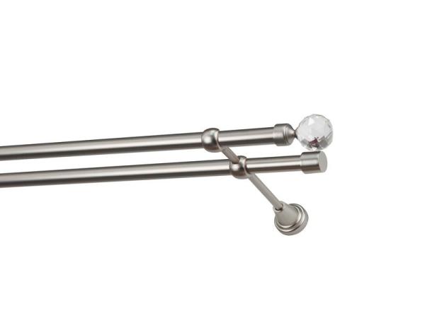 Garniže 19x19mm - dvojradové - GUĽA CRYSTAL - satin 1