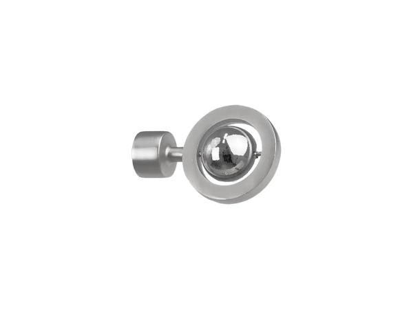 Garniže 19mm - jednoradové - JUPITER - satin 2