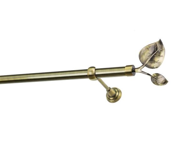 Garniže 25mm - jednoradové - LIST VEĽKÝ - antik 1