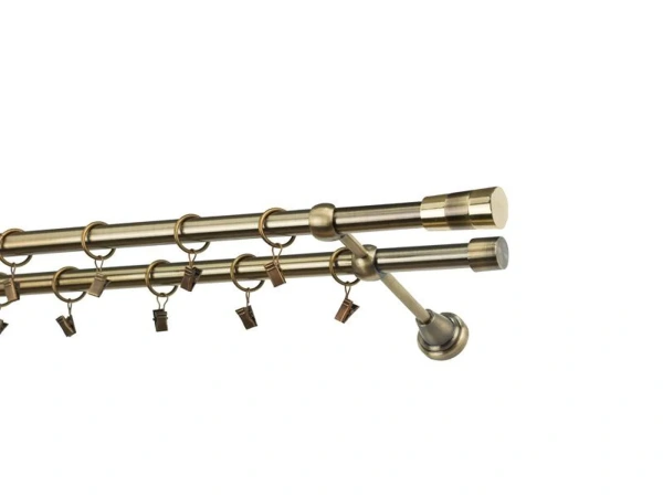 Garniže 19x19mm - dvojradové - VOLEO - antik