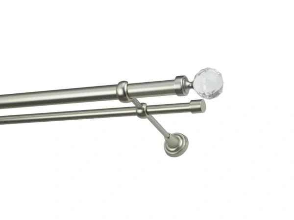 Garniže 25x16mm - dvojradové - GUĽA CRYSTAL - satin 1