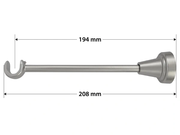 Garniže 16mm - jednoradové - GUĽA CRYSTAL - satin 4