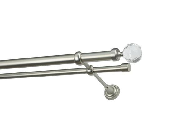 Garniže 25x16mm - dvojradové - GUĽA CRYSTAL - satin 1