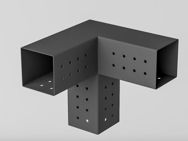 Pergola VEGAS - o stenu - 1 sekčná 4