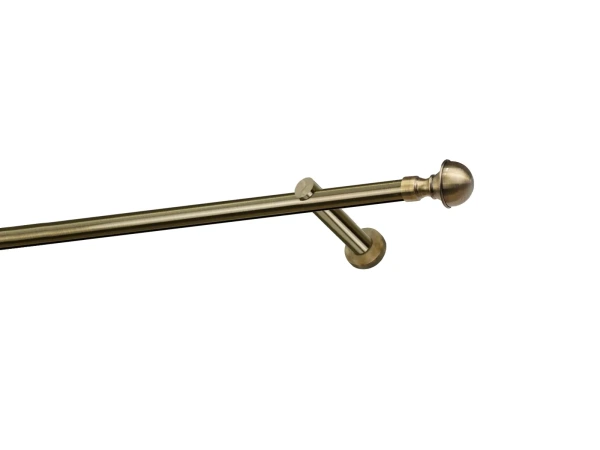 Garniža 19mm - drážková tyč - 1rad - BOSTON - antik 1
