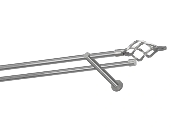 Garniže 16x16mm - dvojradové - GUĽA AZUR - satin 1