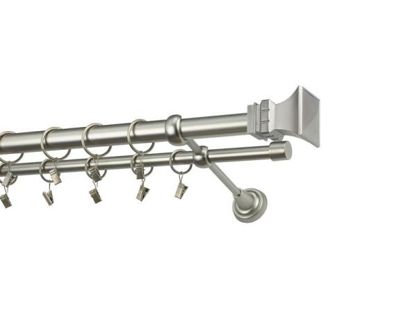 Garniže 25x16mm - dvojradové - VEŽA - satin