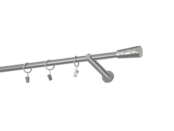 Garniže 16mm - jednoradové - TRAPEZIUM - satin