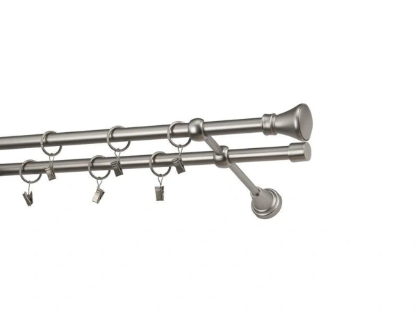 Garniže 16x16mm - dvojradové - KOLOSEO - satin