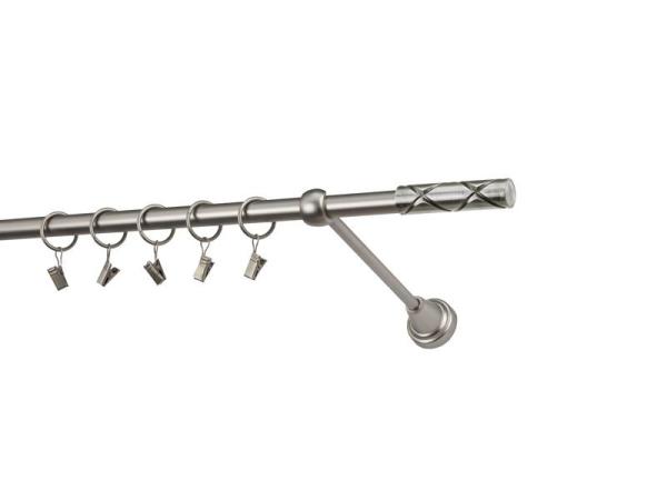 Garniže 16mm - jednoradové - COKOL - satin