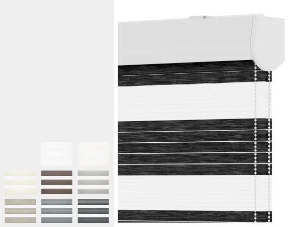 Roleta  NOBLE - deň a noc - látka RODOS