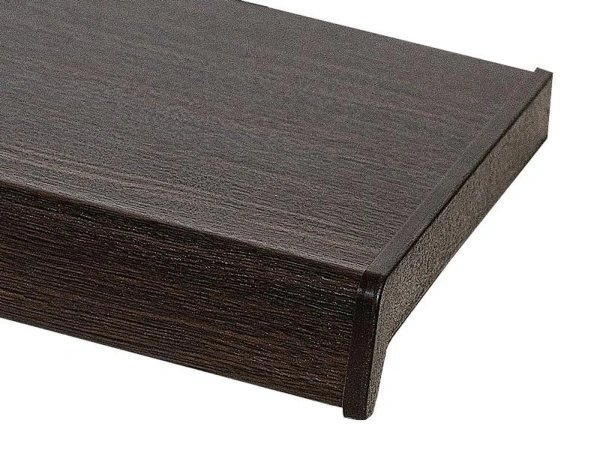 Vnútorné plastové parapety - dub tmavý