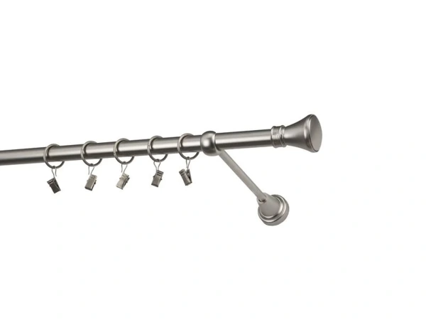 Garniže 19mm - jednoradové - KOLOSEO - satin