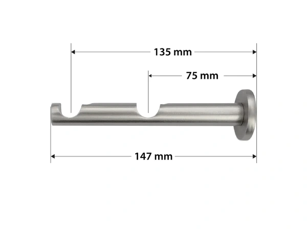Garniže 16x16mm - dvojradové - GUĽA AZUR - satin 3