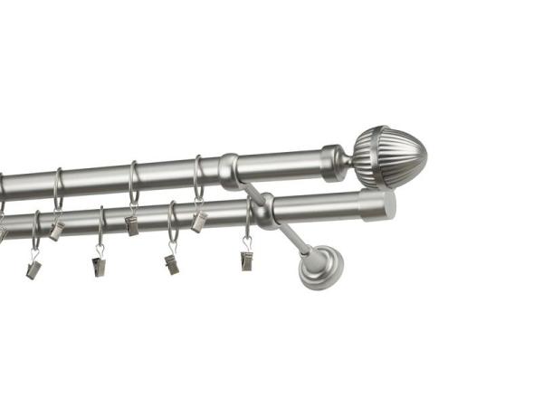 Garniže 25x25mm - dvojradové - ODEON - satin