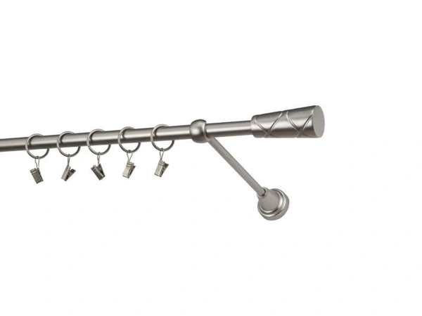 Garniže 16mm - jednoradové - TRAPEZIUM - satin