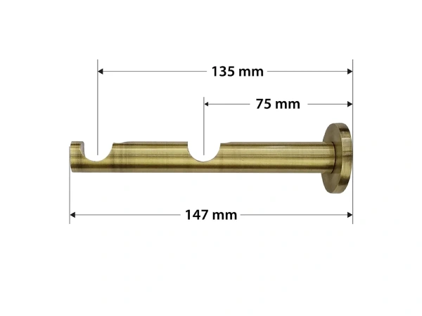 Garniže 16x16mm - dvojradové - BELUNO - antik 3