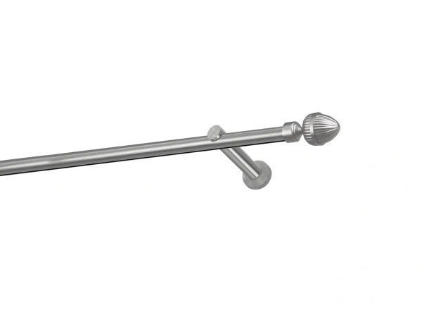 Garniža 19mm - drážková tyč - 1rad - ODEON - satin 1