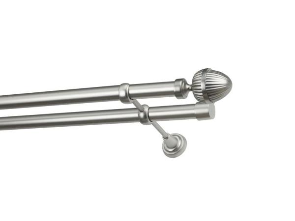 Garniže 25x25mm - dvojradové - ODEON - satin 1