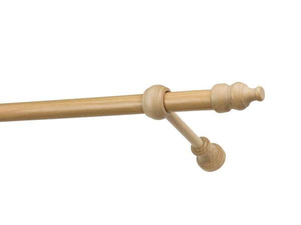 Garniže drevená 28mm jednoradové - BUK 1