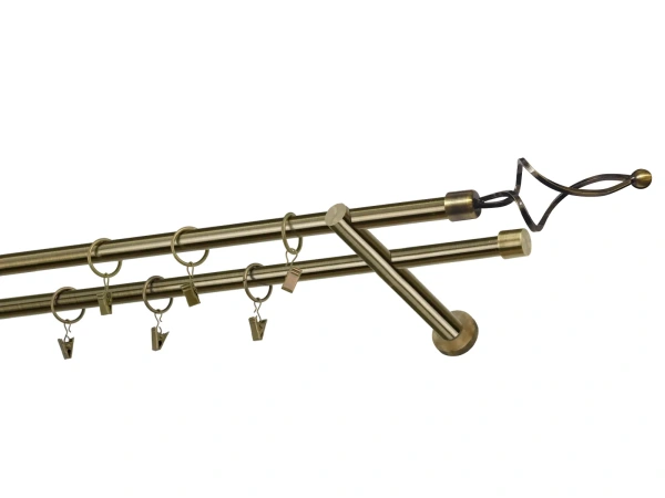 Garniže 16x16mm - dvojradové - FALIST - antik