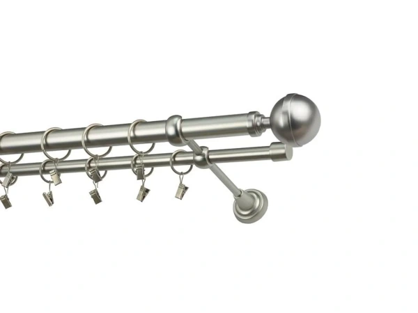 Garniže 25x16mm - dvojradové - KALISTO - satin