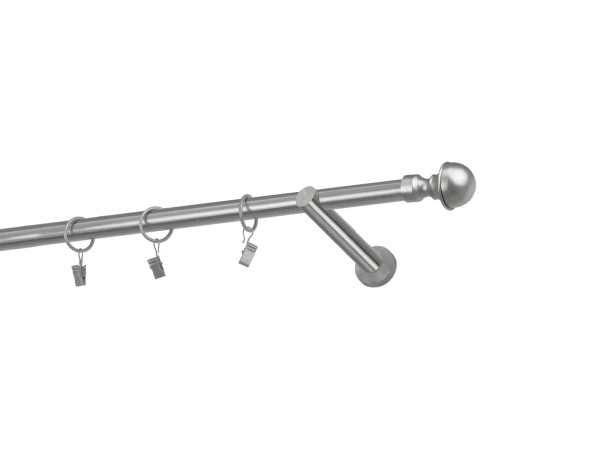 Garniže 19mm - jednoradové - BOSTON - satin