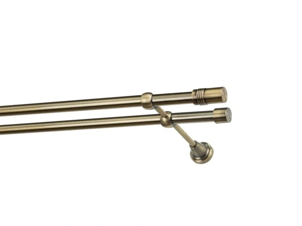 Garniže 19x19mm - dvojradové - CYLINDER - antik 1