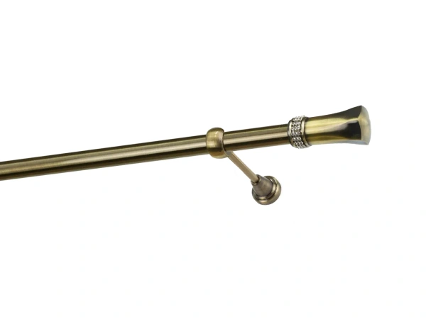 Garniže 25mm - jednoradové - PLUTON CRYSTAL - antik 1