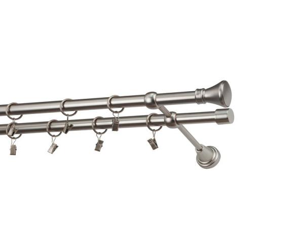 Garniže 19x19mm - dvojradové - KOLOSEO - satin