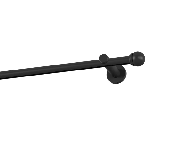 Garniža 19mm drážková tyč - 1rad - TODI MAX - čierna 1