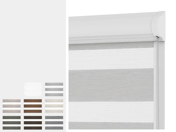 Roleta SWING LITE - deň a noc - látka MALORKA