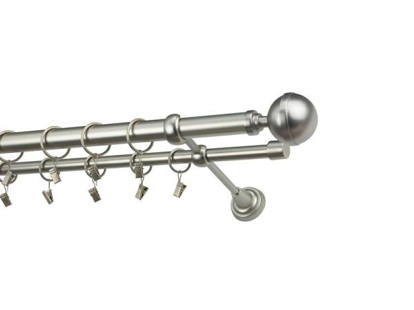 Garniže 25x16mm - dvojradové - KALISTO - satin