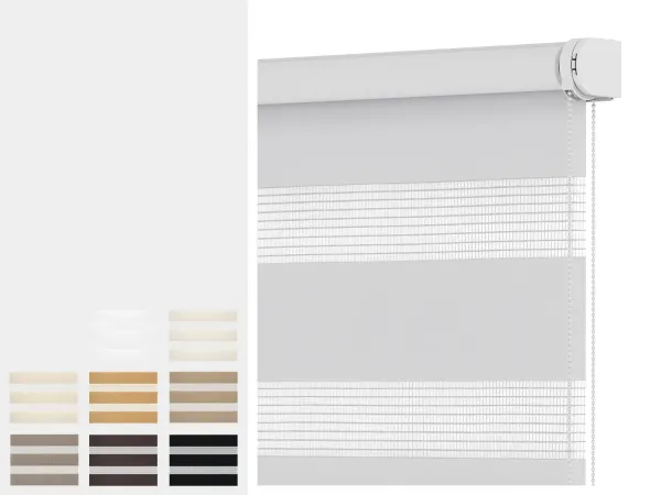 Roleta SOLID S - deň a noc - látka MIAMI