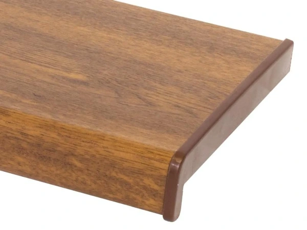 Vnútorné plastové parapety - dub zlatý