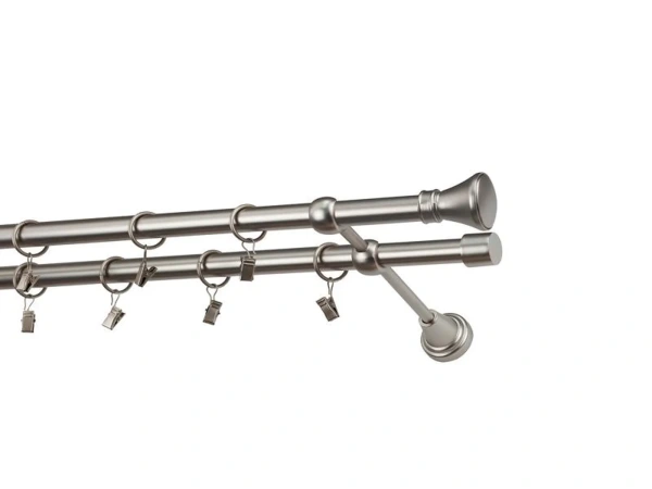 Garniže 19x19mm - dvojradové - KOLOSEO - satin