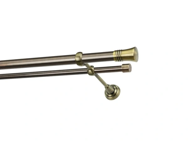 Garniže 25x16mm - dvojradové - CAPRI - antik 1