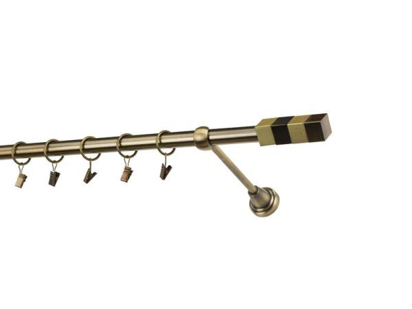 Garniže 19mm - jednoradové - QUADRO - antik