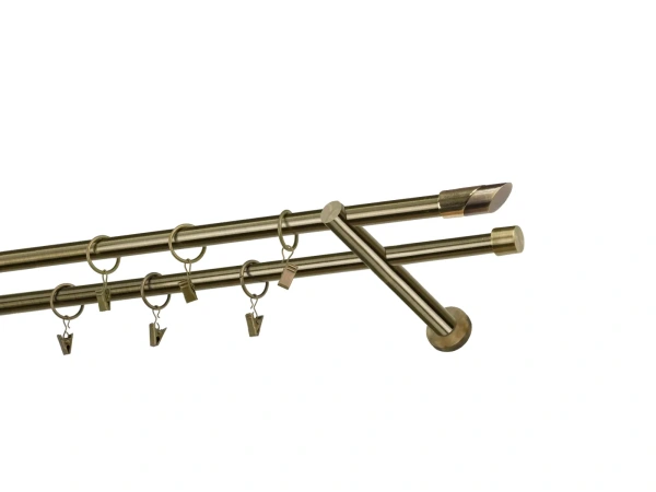 Garniže 16x16mm - dvojradové - PIZA - antik