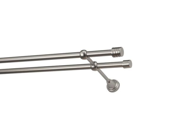 Garniže 16x16mm - dvojradové - RADIATOR - satin 1