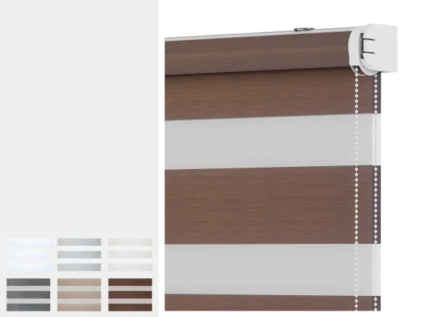 Roleta SOLID M - deň a noc - látka EXCLUSIVE