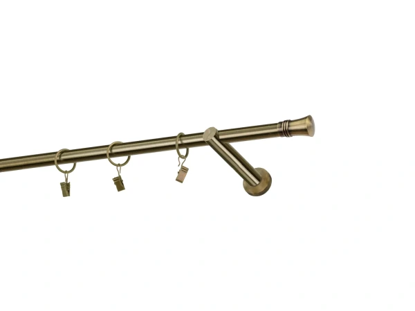 Garniže 16mm - jednoradové - CAPRI - antik