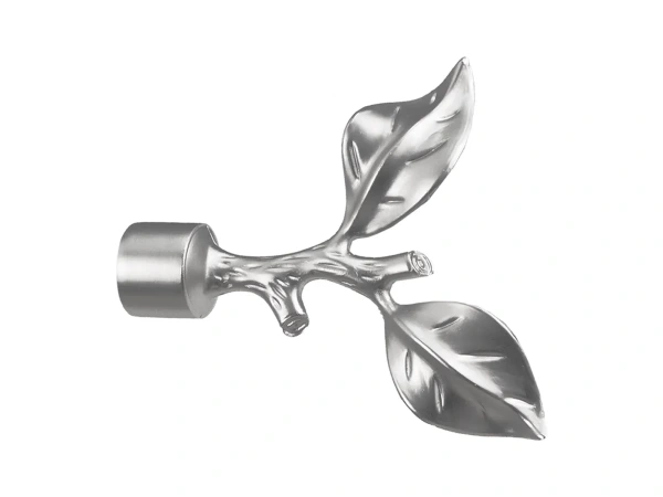 Garniže 19x19mm - dvojradové - LIST ROSE - satin 2