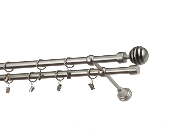 Garniže 19x19mm - dvojradové - VERONA - satin