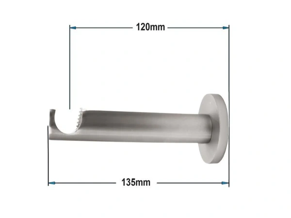 Garniže 19mm - jednoradové - LIST VEĽKÝ - satin 3