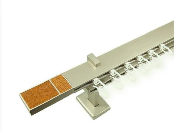 Garniže SQUARE LINE - dvojradové - BOSS hnedá koža