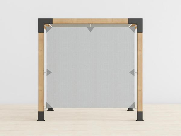 Pergola VEGAS - voľne stojaca na pätkách - 1 sekčná 2